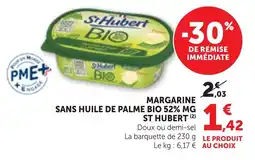 Bi1 St Hubert Margarine offre
