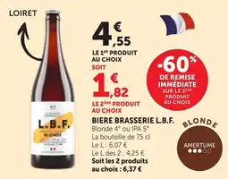Bi1 L.B.F. BIÈRE BLONDE offre