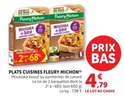 Bi1 Fleury Michon Plats cuisines offre
