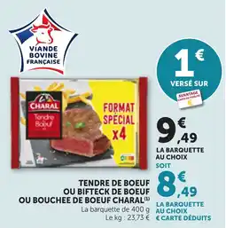 Bi1 Charal Tendre Bœuf offre