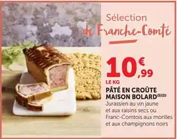Bi1 BOLARD Pâté en croûte offre