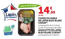 Bi1 Lapin Bleu Blanc Coeur offre