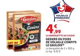 Bi1 Le Gaulois Gesiers de Volaille offre