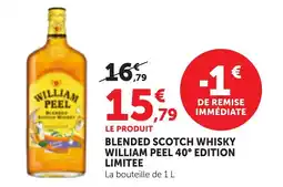 Bi1 William Peel Blended Scotch Whisky offre