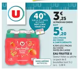 Bi1 Eau Fruitee U offre
