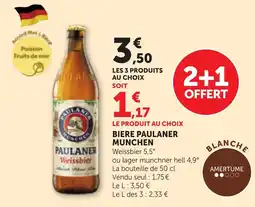 Bi1 PAULANER Weißbier offre