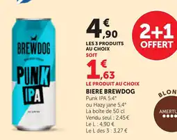 Bi1 BREWDOG PUNK IPA offre