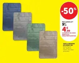 Bi1 TAPIS A MEMOIRE DE FORME UNI offre