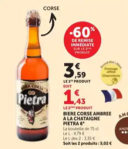 Bi1 Pietra Bière Corse offre