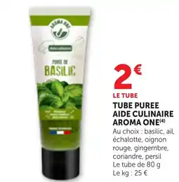Bi1 AROMA ONE Purée de Basilic offre