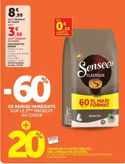 Maximarché Senseo Café dosettes offre