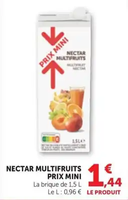 Maximarché NECTAR MULTIFRUITS offre