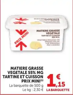 Maximarché MATIERE GRASSE VEGETALE offre