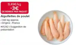 Costco Aiguillettes de poulet offre
