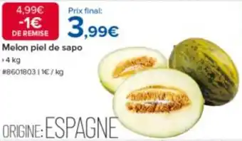 Melon piel de sapo