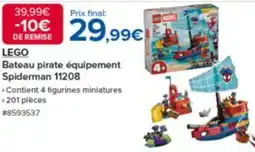 Costco LEGO Bateau pirate équipement Spiderman 11208 offre