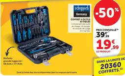 Maximarché Scheppach COFFRET A OUTILS offre