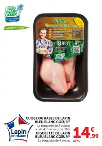 Lapin Bleu Blanc Coeur