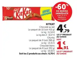 Maximarché KitKat offre