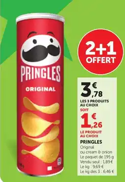 Maximarché PRINGLES Original offre