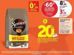 Maximarché Senseo CLASSIQUE offre