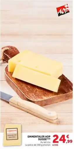 Maximarché EMMENTALER AOP offre