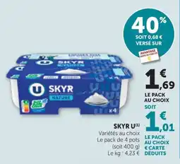 Maximarché SKYR U offre