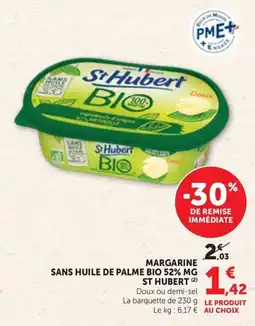 Maximarché St Hubert Margarine offre