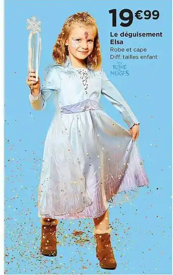 Centrakor Le Déguisement Elsa offre