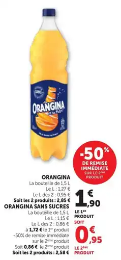 Maximarché ORANGINA offre