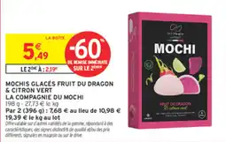 Intermarché Contact LA COMPAGNIE DU MOCHI MOCHIS GLACÉS offre