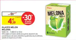 Intermarché Contact MELONA GLACES MELON offre