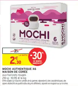 Intermarché Contact MAISON DE CORÉE MOCHI offre