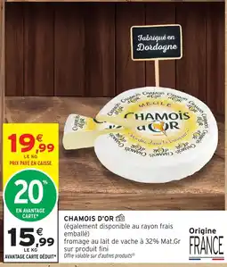 Intermarché Chamois d'Or offre