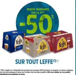 Intermarché Leffe offre
