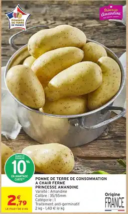 Intermarché Princesse Amandine Pomme de terre de consommation offre