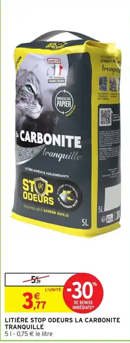 STOP ODEURS LA CARBONITE