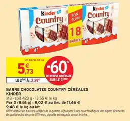 Intermarché Kinder Country offre