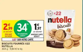 Nutella biscuits