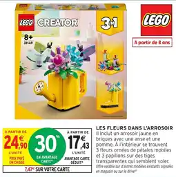 Intermarché LEGO CREATOR offre