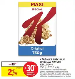 Intermarché SPECIAL K Original offre