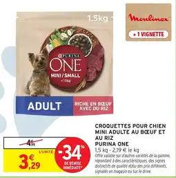 Intermarché Purina One offre