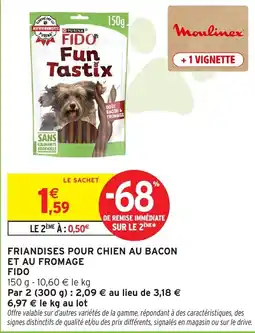 Intermarché FIDO Fun Tastix offre