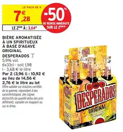 Intermarché Desperados Original offre