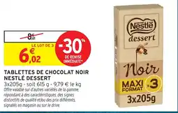 Intermarché Nestlé dessert Noir offre