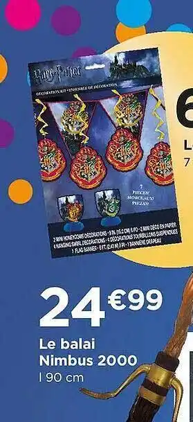 Centrakor Le Balai Nimbus 2000 offre