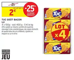Intermarché TUC GOÛT BACON offre