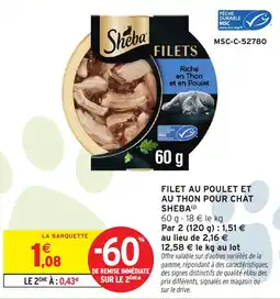 Intermarché Sheba Filets offre