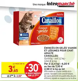 Intermarché Canaillou Émincés en gelée offre