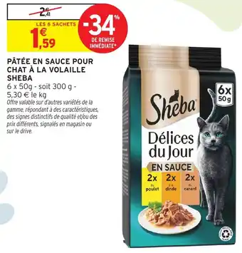 Sheba Pâtée en sauce